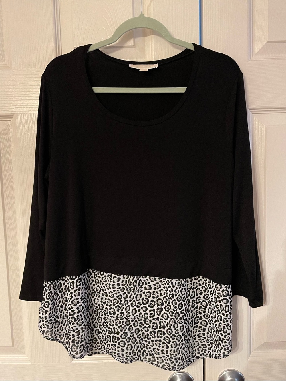Michael Kors, Tunic Top, Cheetah Print, Soft, Stretchy, Excellent, XL